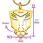 Robot Machine Name Necklace - Name Necklaces by Belle Fever