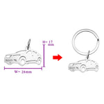 SUV Charm for Keyring - Keyrings by Belle Fever