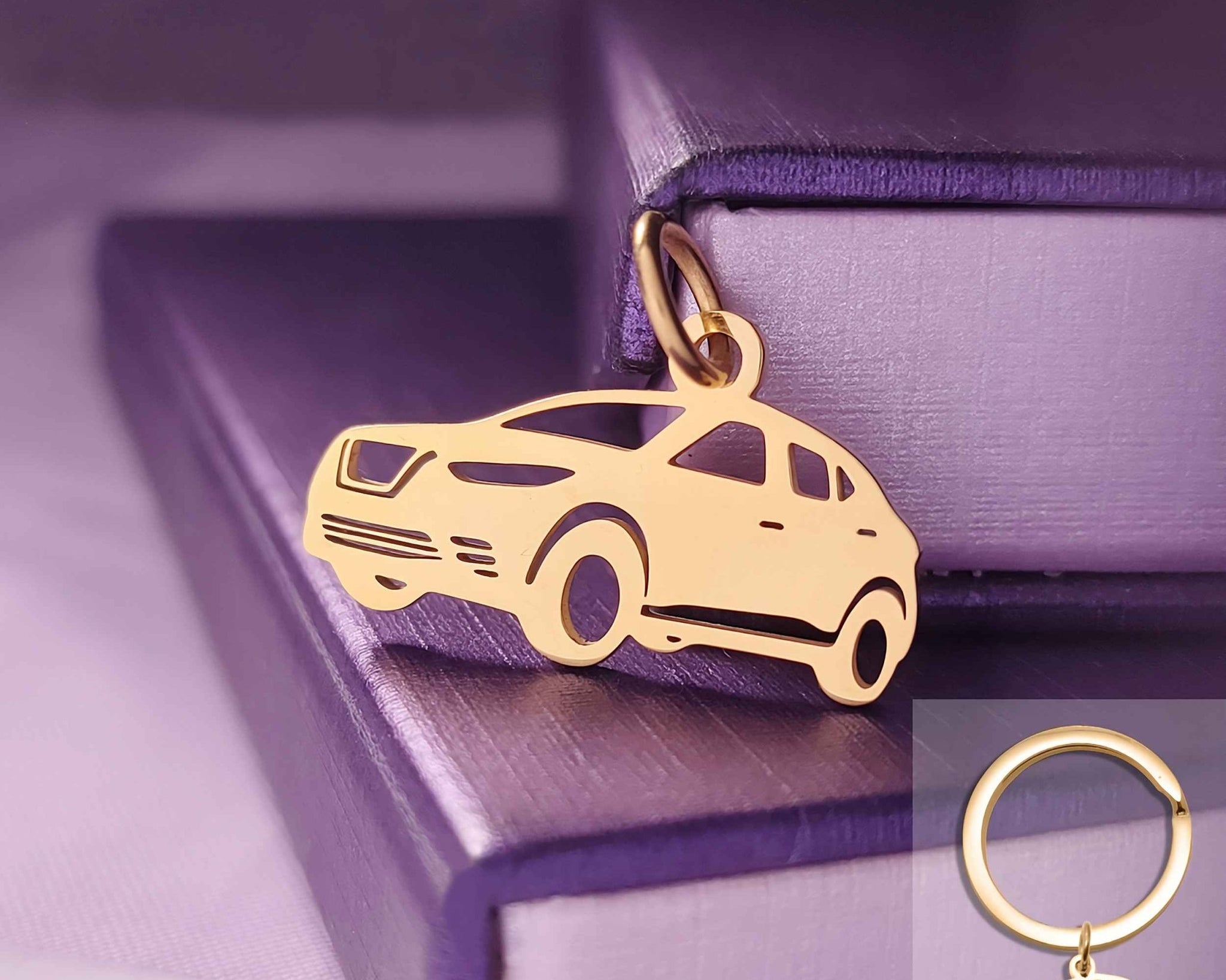 SUV Charm for Keyring - Keyrings by Belle Fever