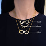 The Jess Name Bar Necklace - Name Necklaces by Belle Fever