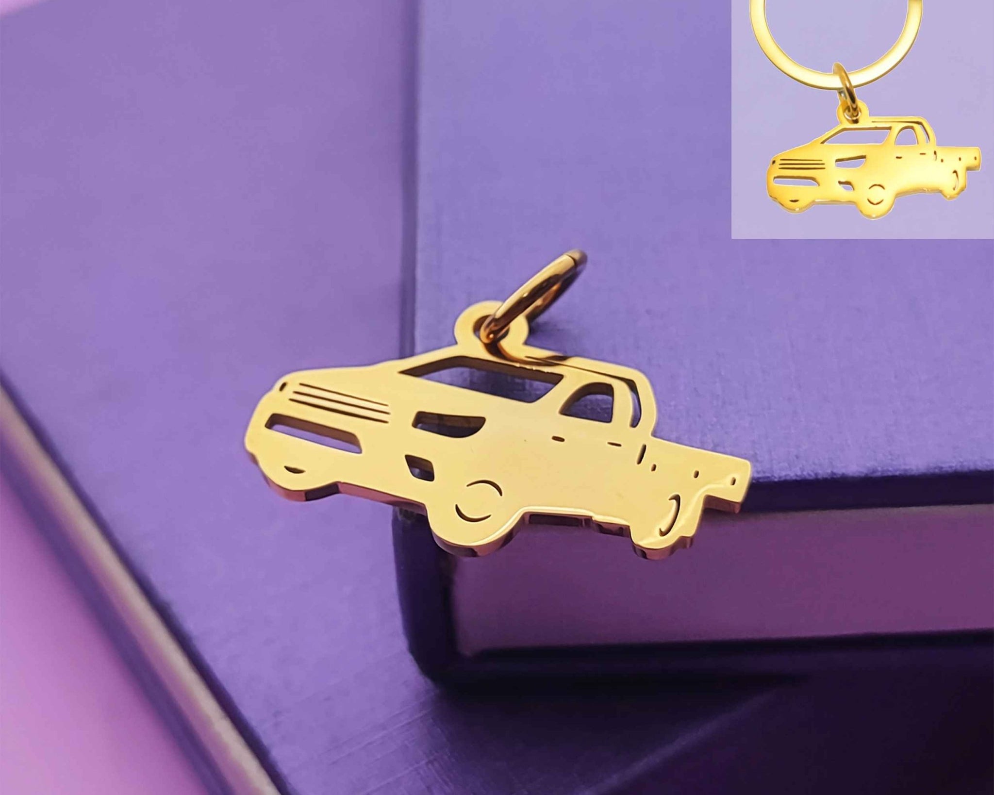 Ute Charm for Keyring - Keyrings by Belle Fever